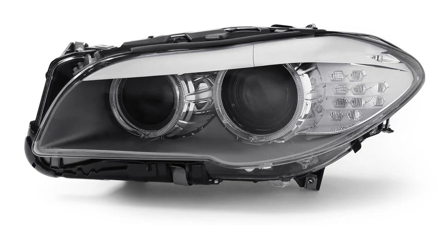 BMW 5 Series Saloon 2010 to 2013 Headlamp Bi-Xenon Type With LED Daytime Running Lamp (Not Adaptive) Passenger Side L